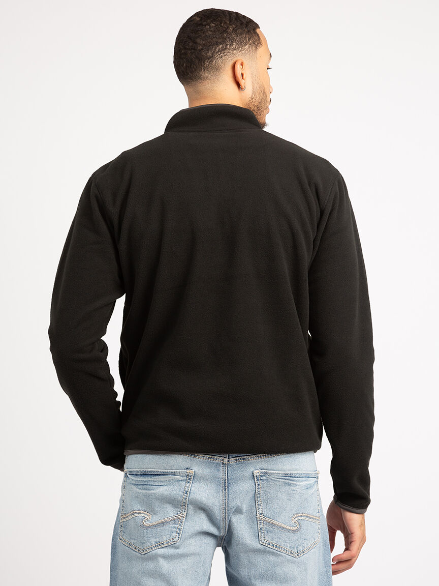 mock zip micro polar fleece Image 3