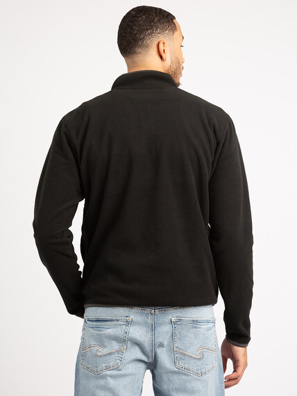 mock zip micro polar fleece mock zip micro polar fleece Image 3