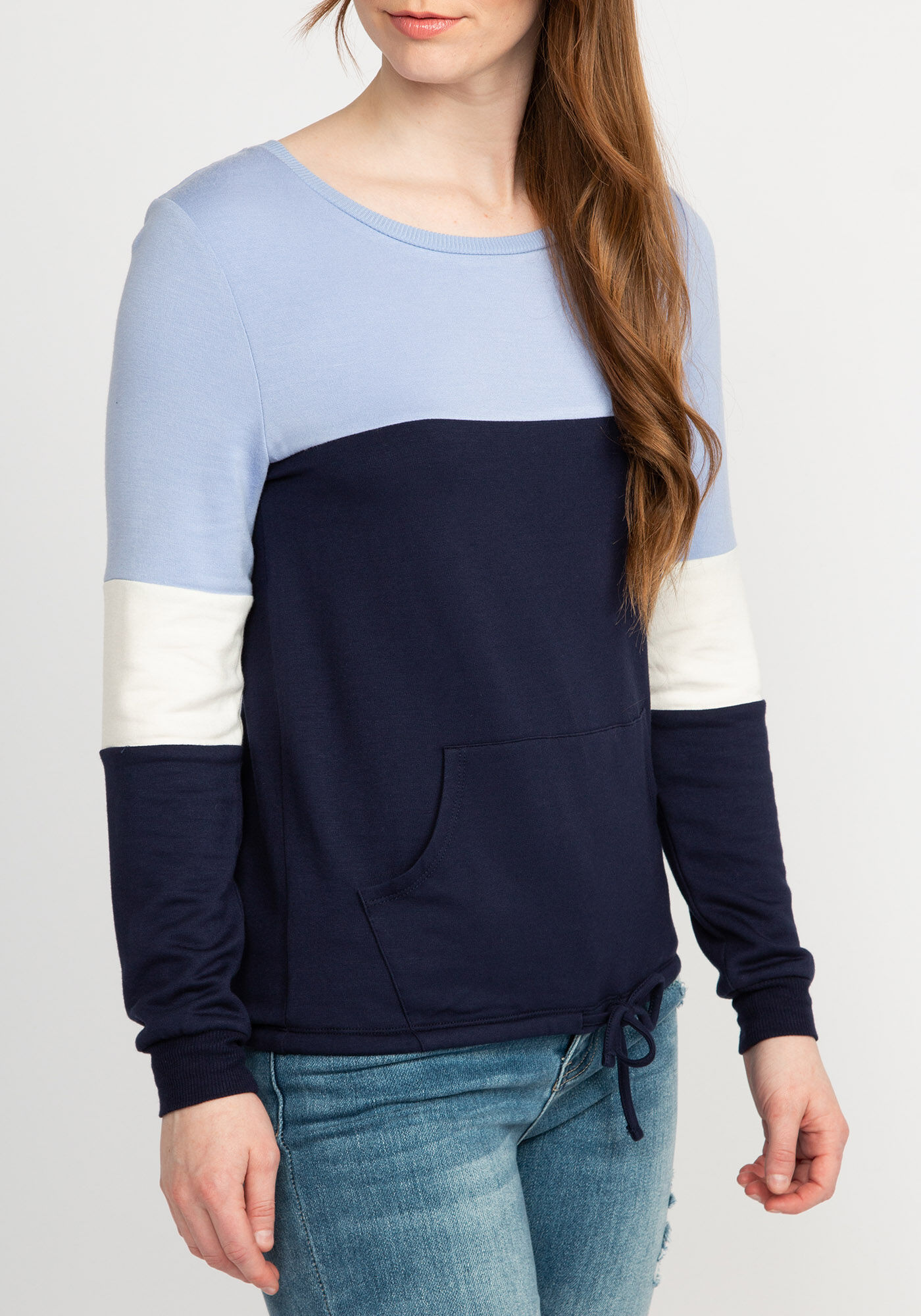 laurie color block sweatshirt Image 4