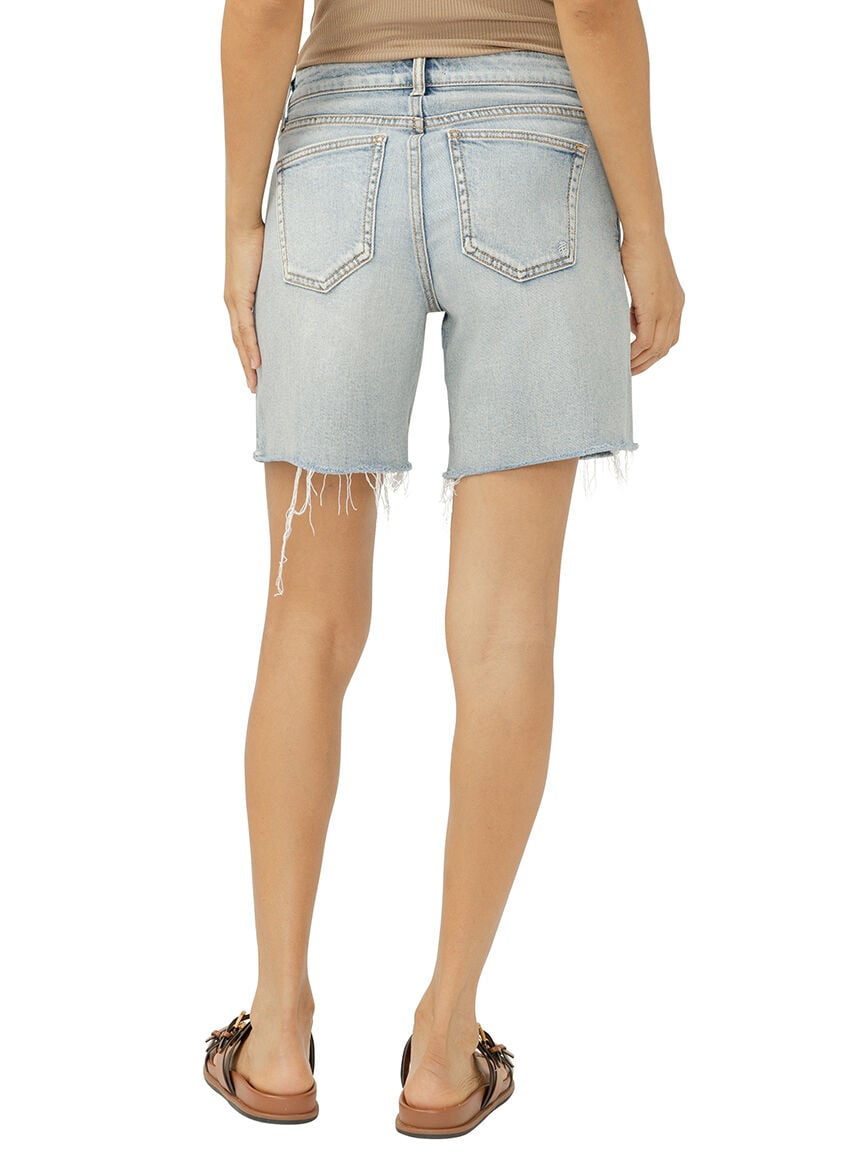 Suki Mid Rise Long Shorts