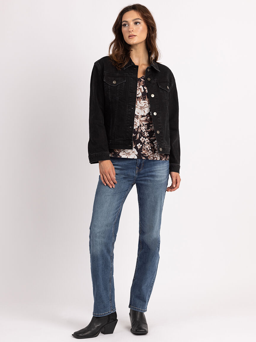 denise double v neck top Image 5