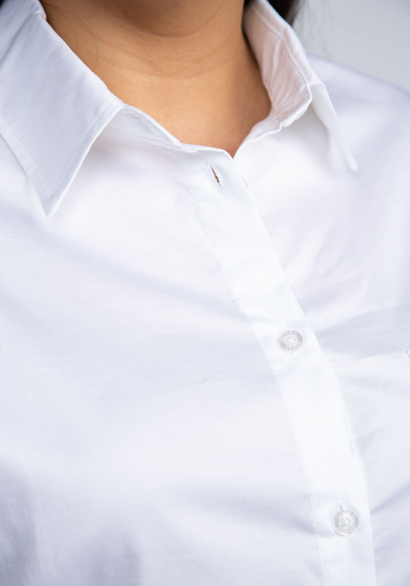 laney button front collared shirt Image 5