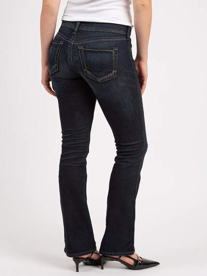 suki mid rise slim bootcut jeans Image 3