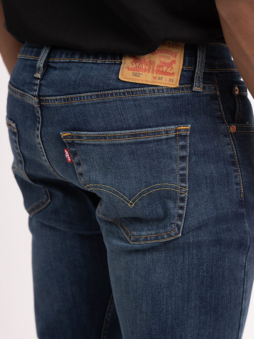 502 taper leg jean dark authentic Image 5