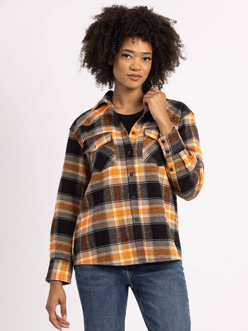 mckenna plaid flannel shirt Image 1