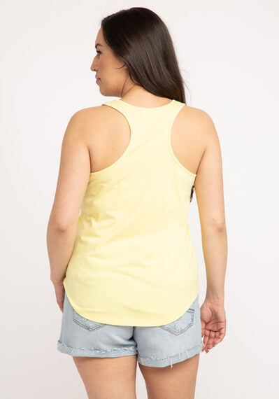 sunshine basic racerback graphic tank Image 2