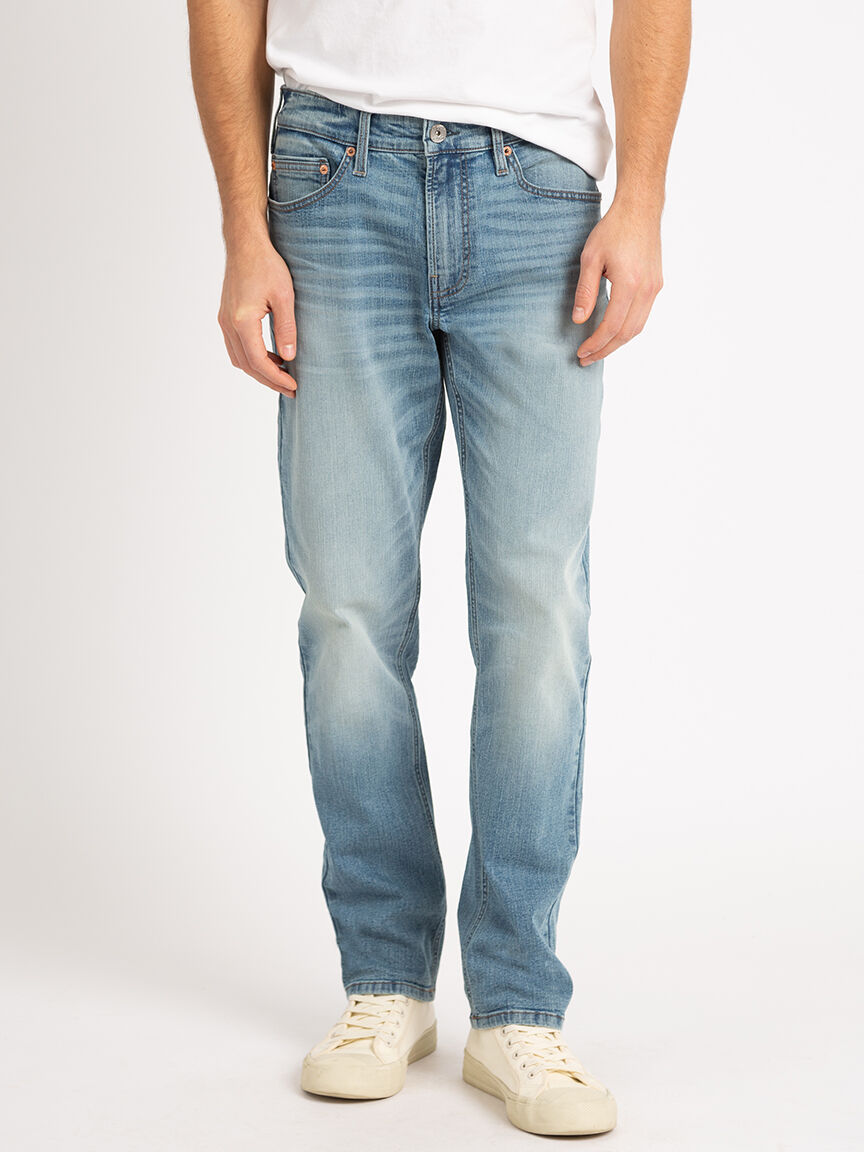 jackson slim straight in light stone wash Image 5