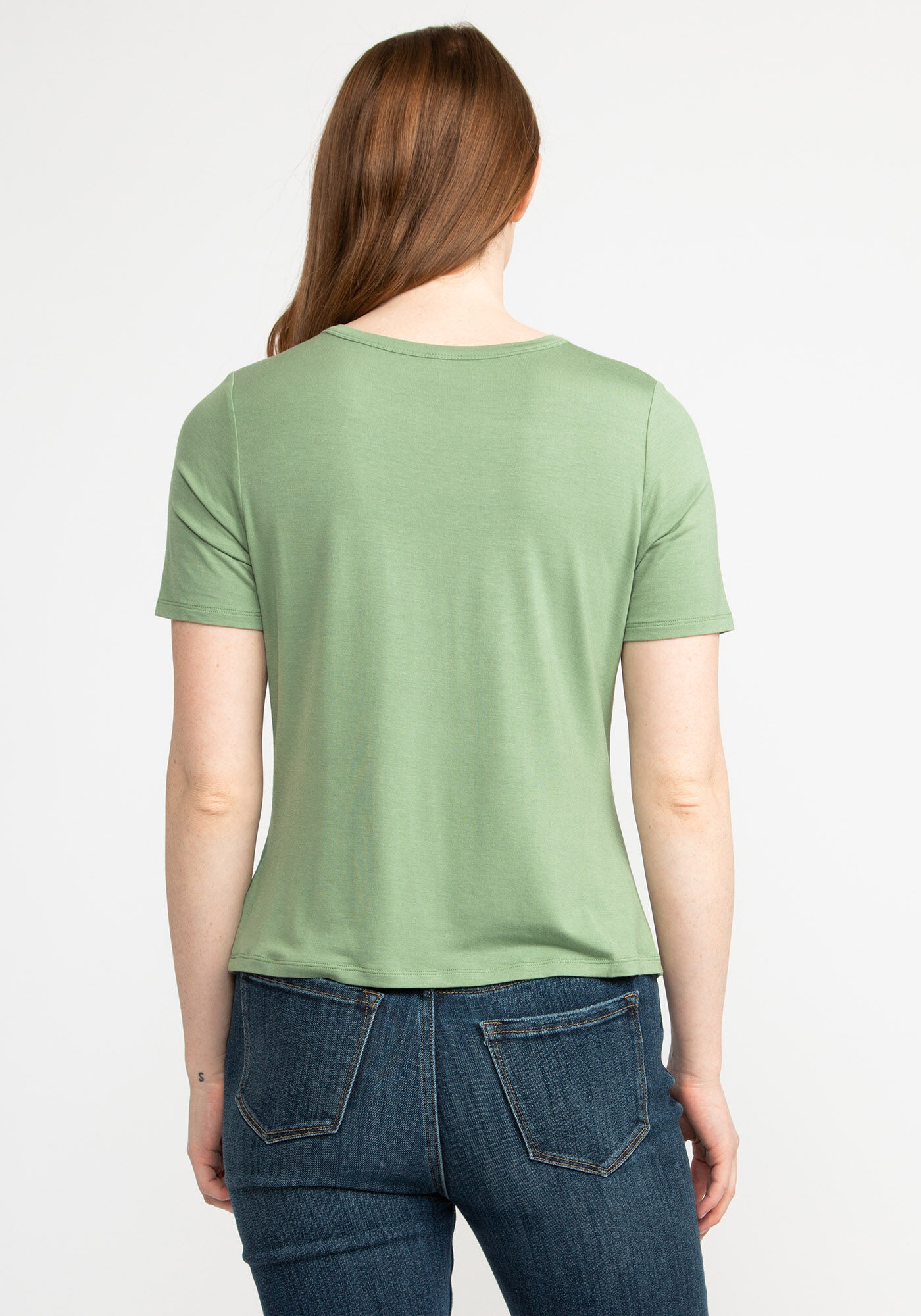 sereena crew neck short sleeve t-shirt Image 2