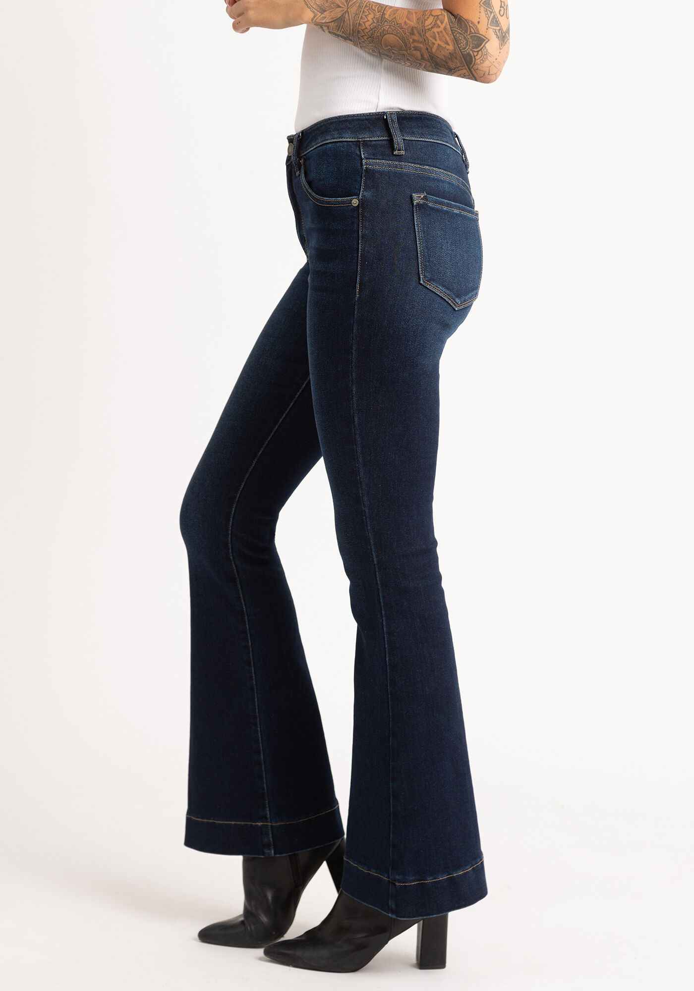Kancan bell bottom jeans hotsell