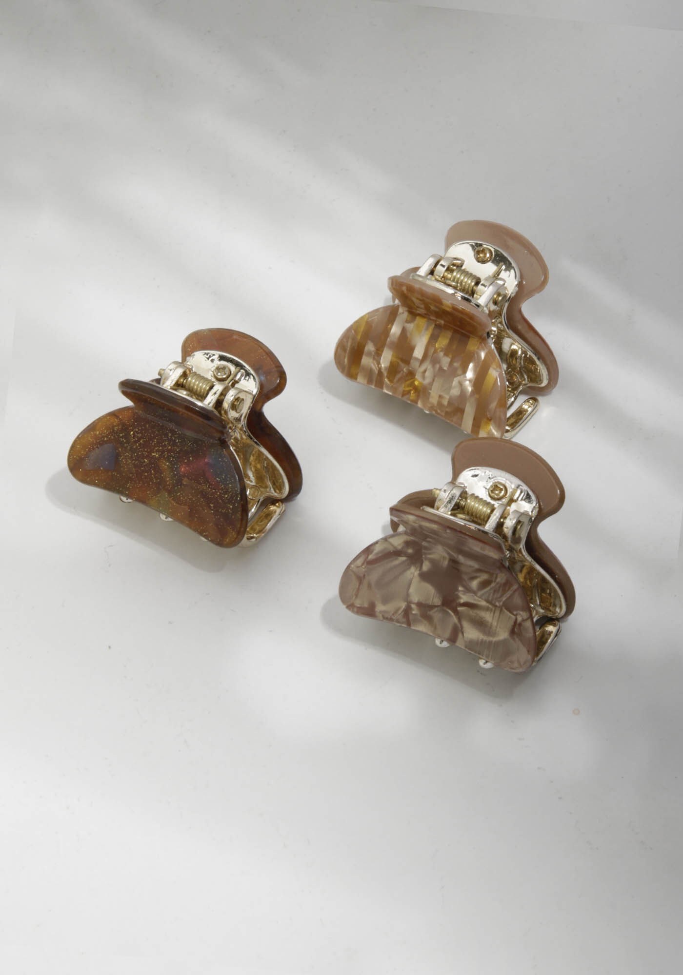 3 pack small size claw clips Image 2