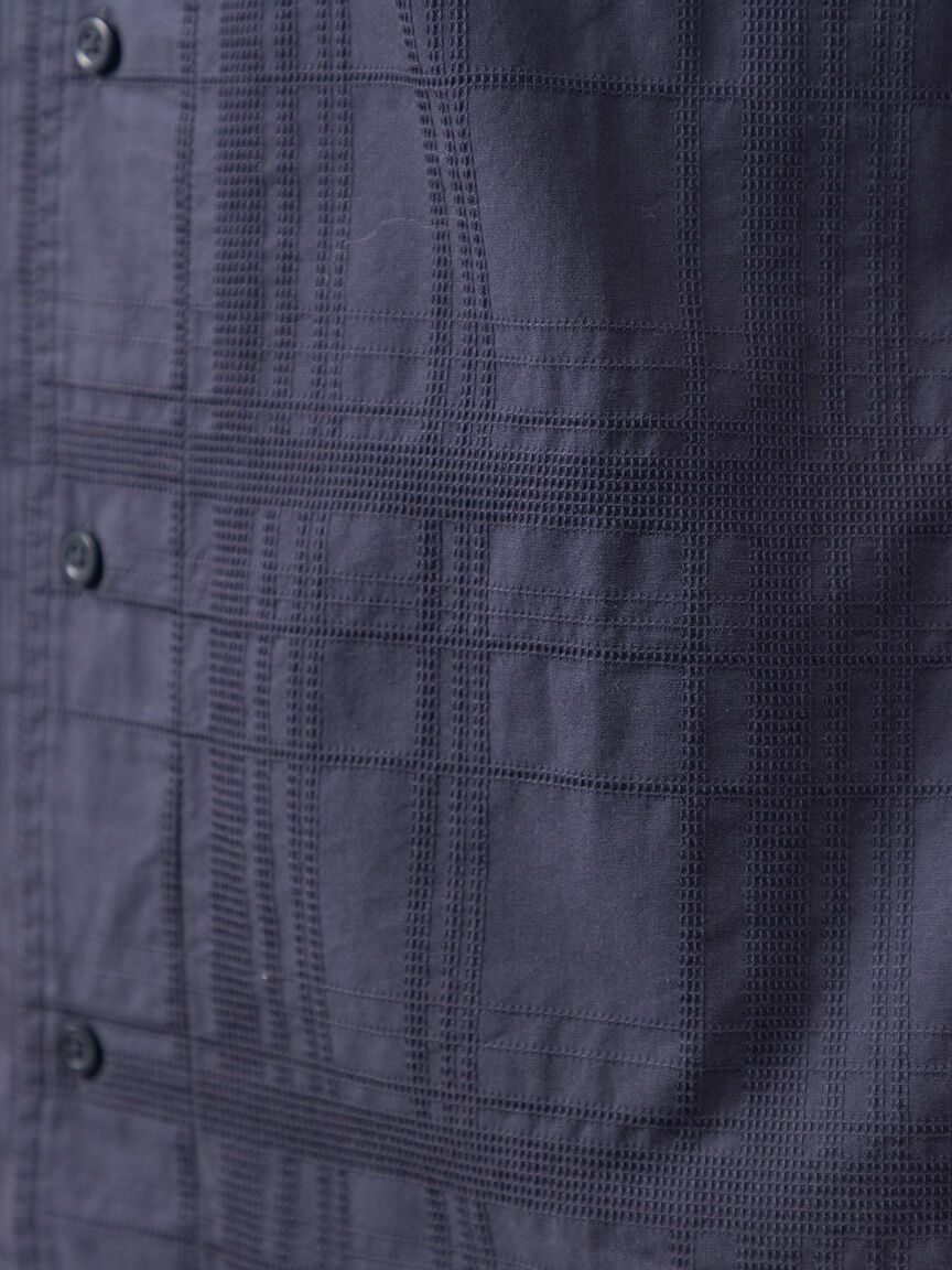 louis plaid textured 1 pkt shirt Image 6