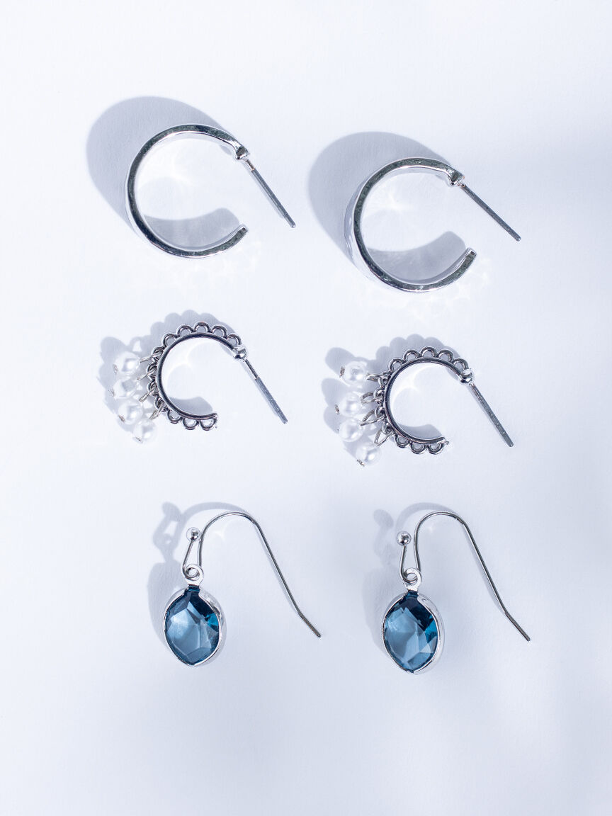 3 pack small hoops Image 5