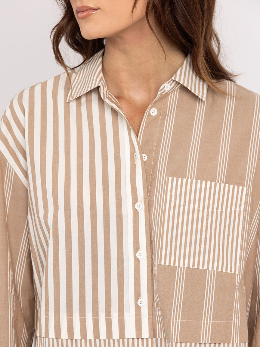 kelsea stripe shirt Image 5