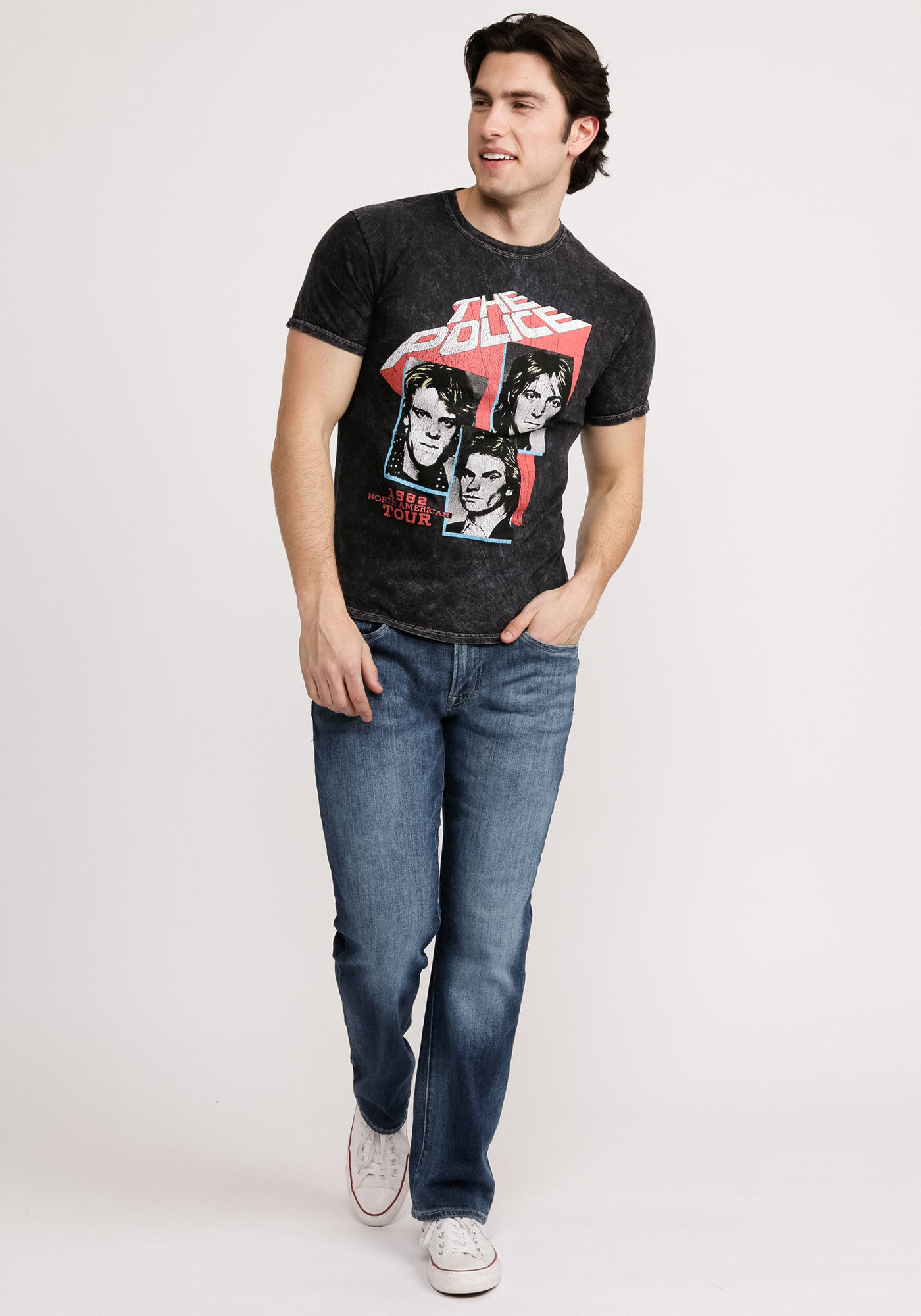 1982 tour mineral wash t-shirt Image 5