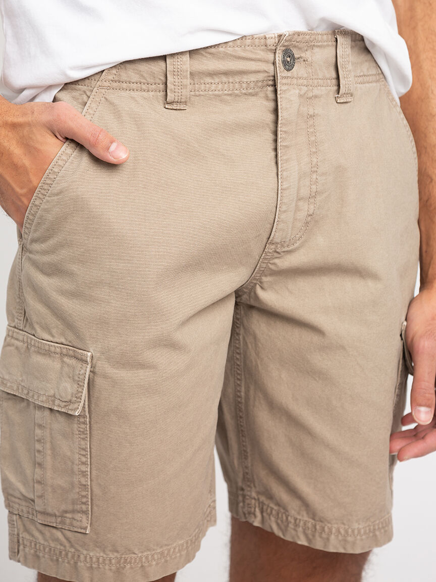 tom canvas cargo short &ndash; 9&rdquo; inseam Image 5