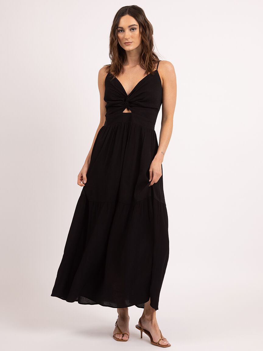 romy vneck maxi dress Image 1
