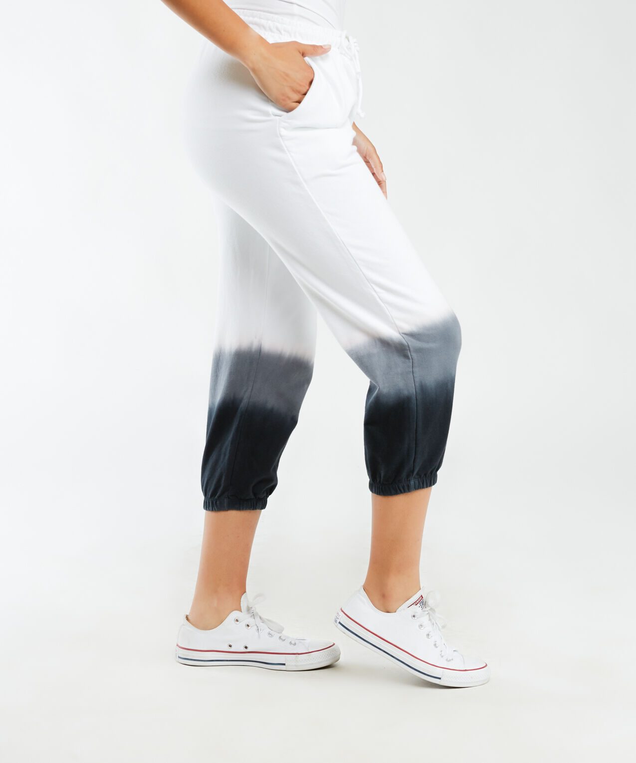 Dip dye jogger Image 4