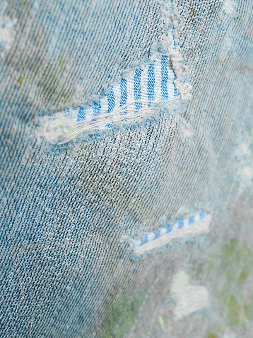 levi's 501 jean with repairs circa early 80s Image 6