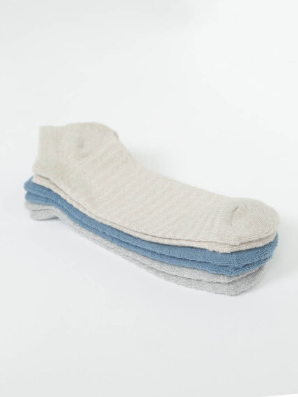 women's essential 3 pack no show socks women's essential 3 pack no show socks Image 4