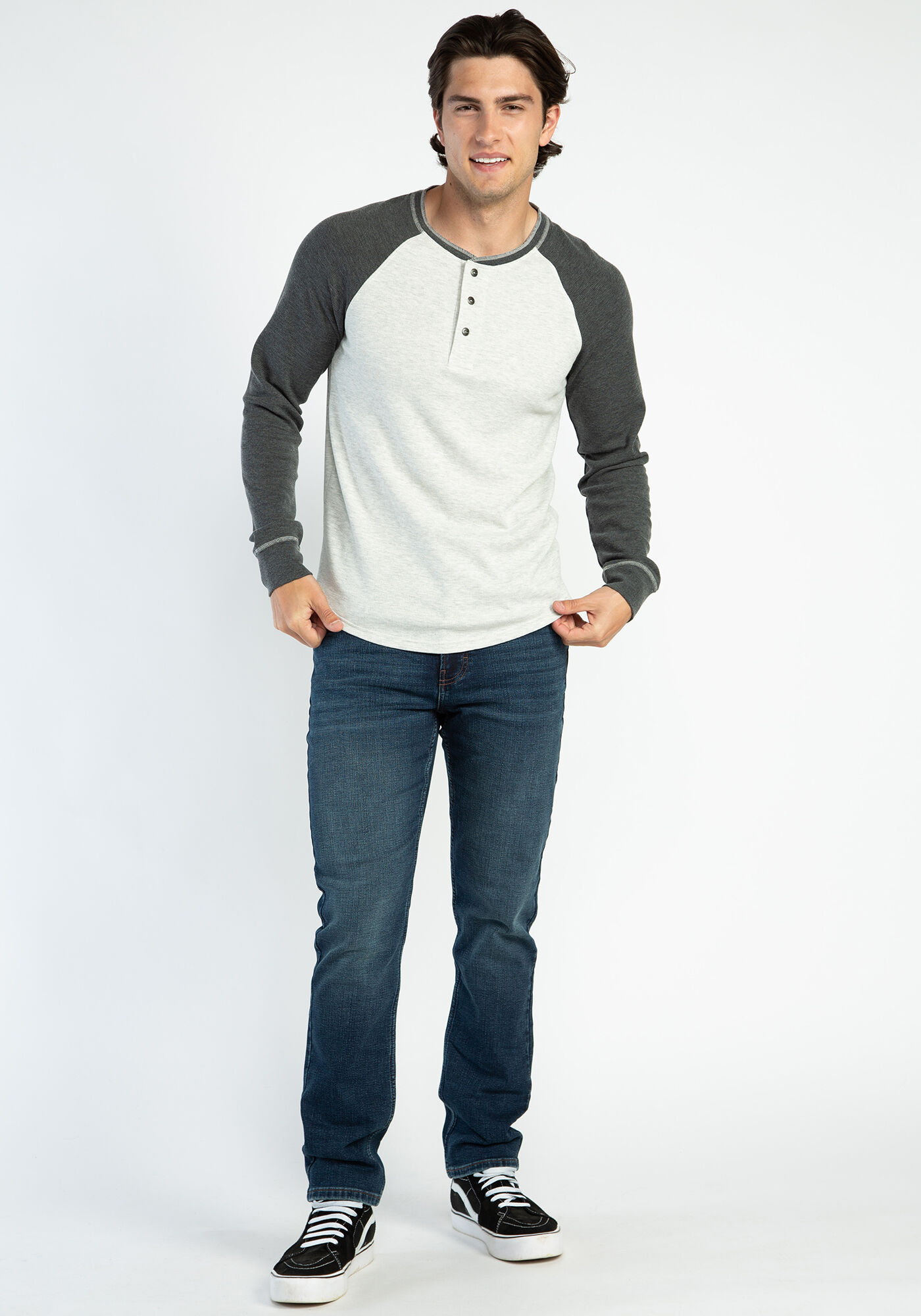 devon long sleeve henley Image 3