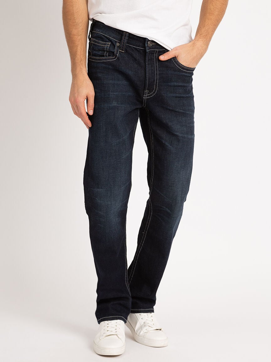 grayson straight leg jeans SILVER
