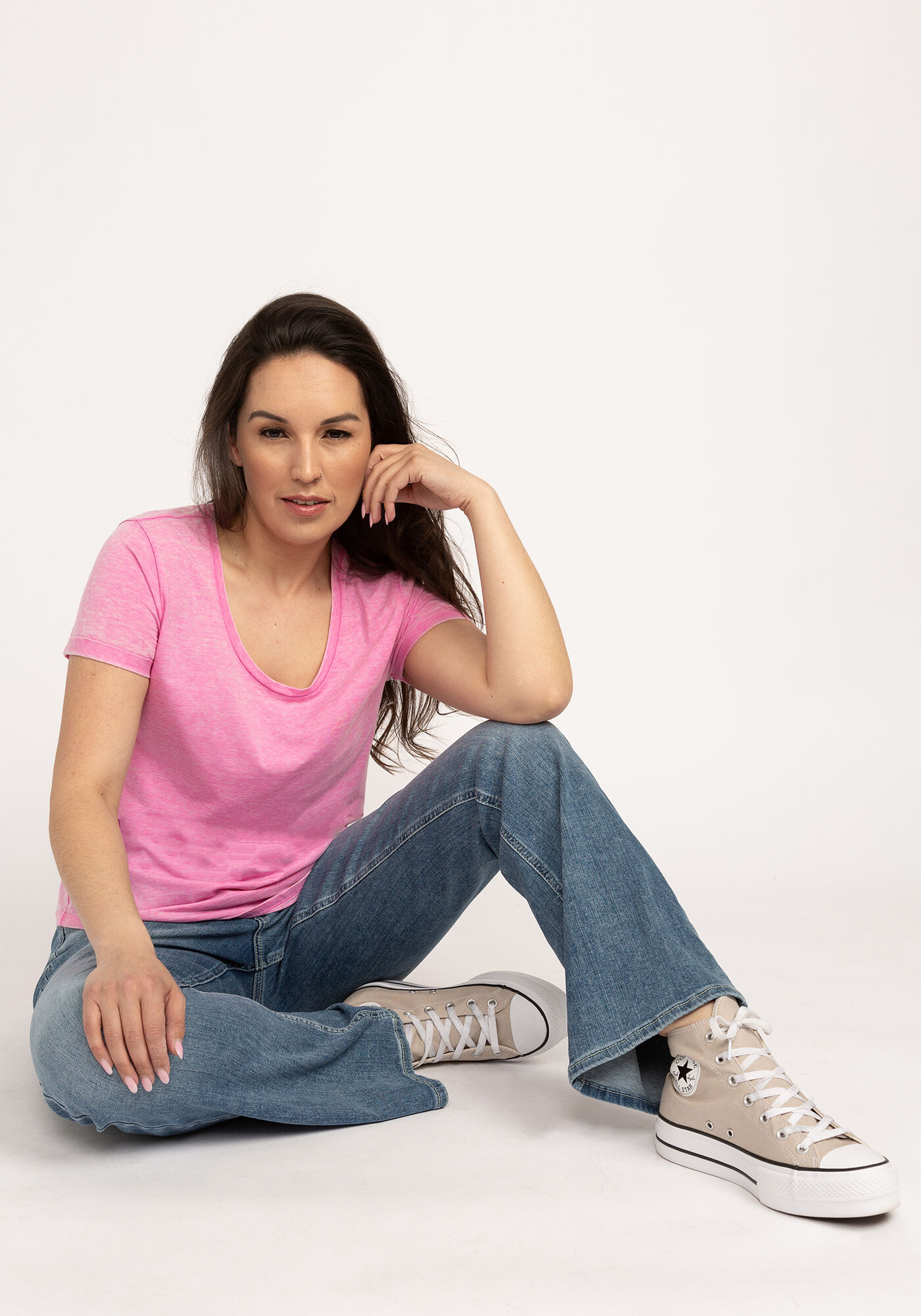 salma burn out t-shirt Image 5