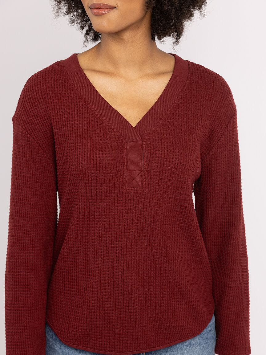 ellison v neck top Image 4