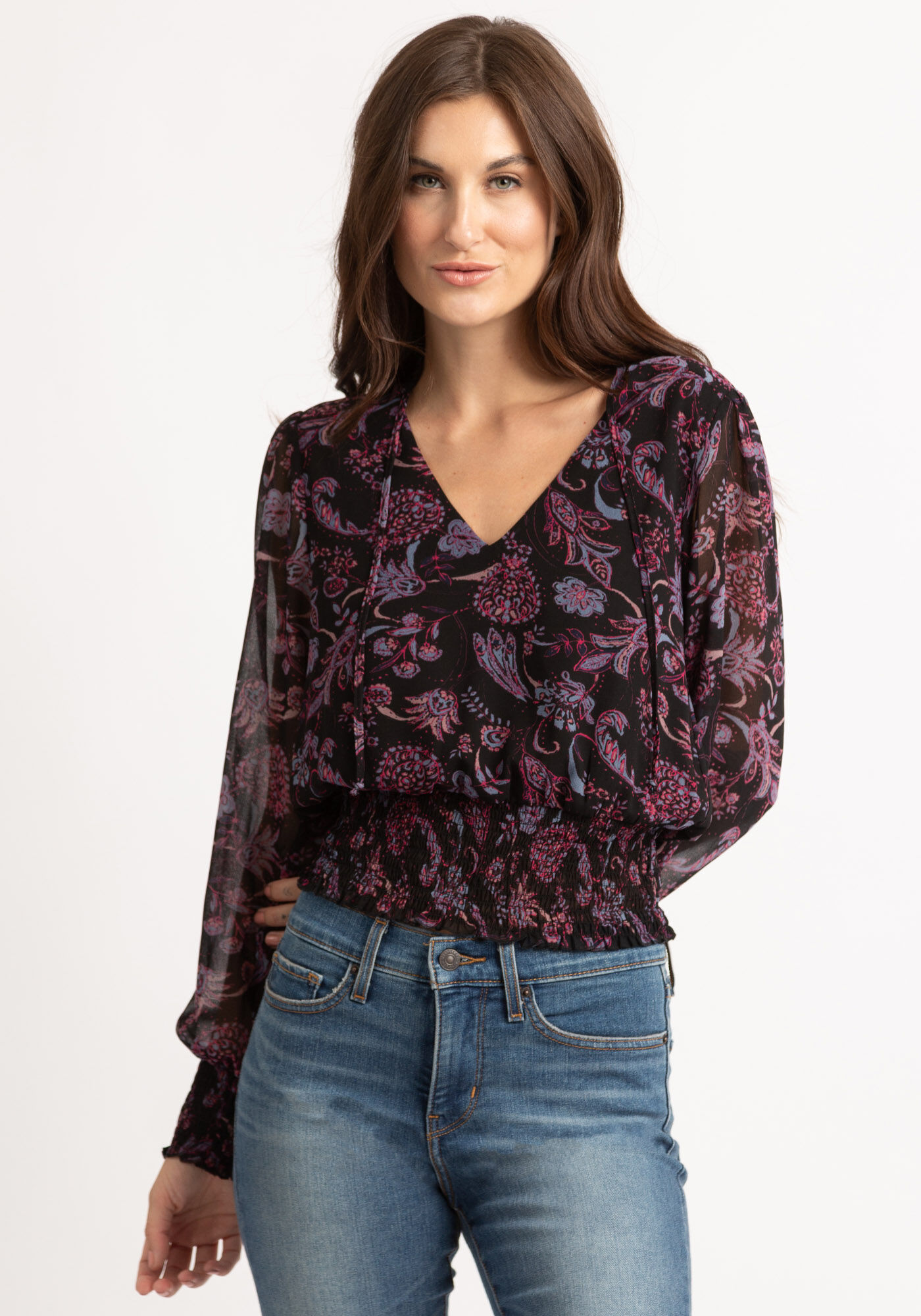 bellatrix v-neck blouse Image 2