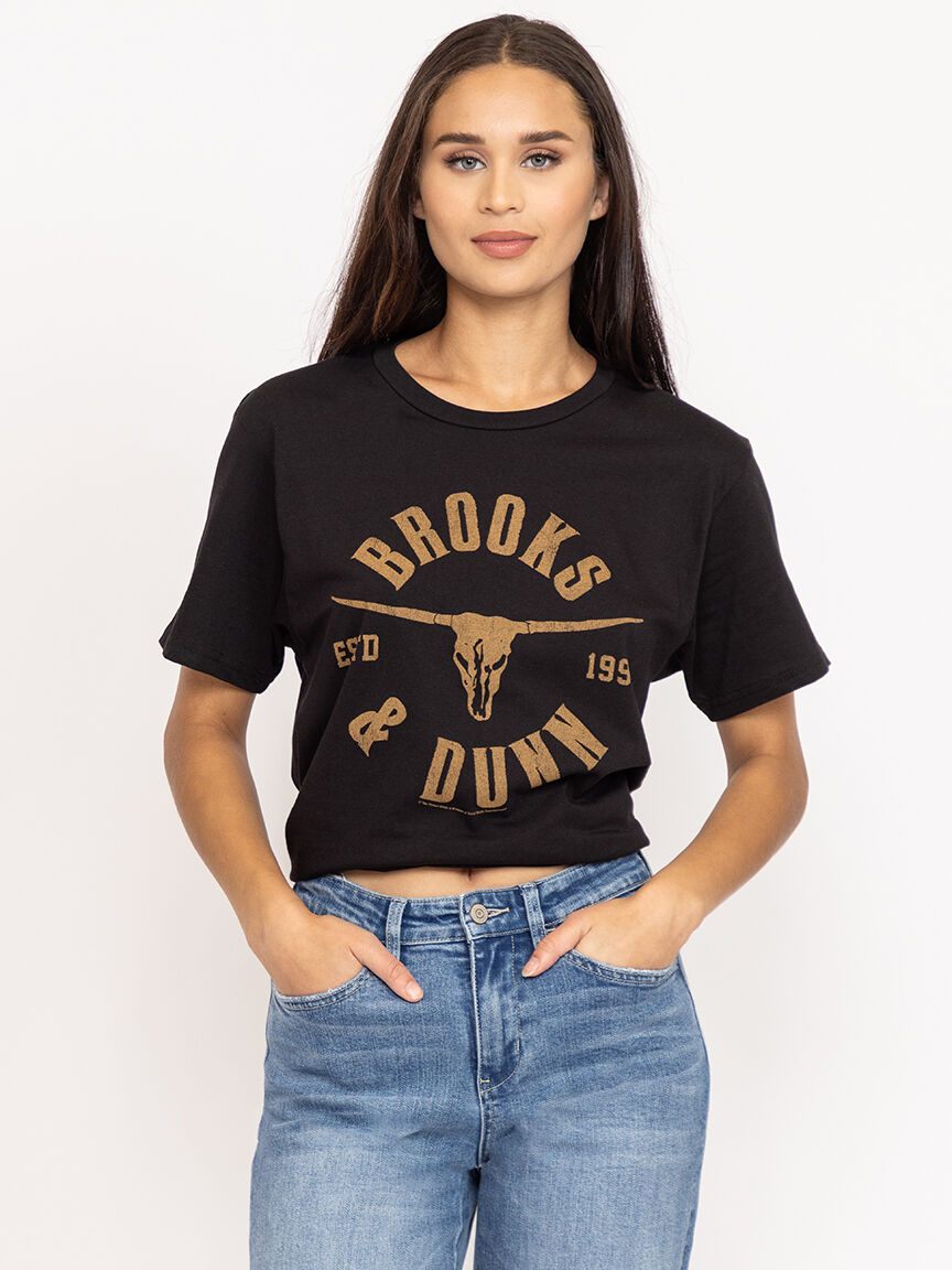unisex brooks and dunn graphic tee Image 4