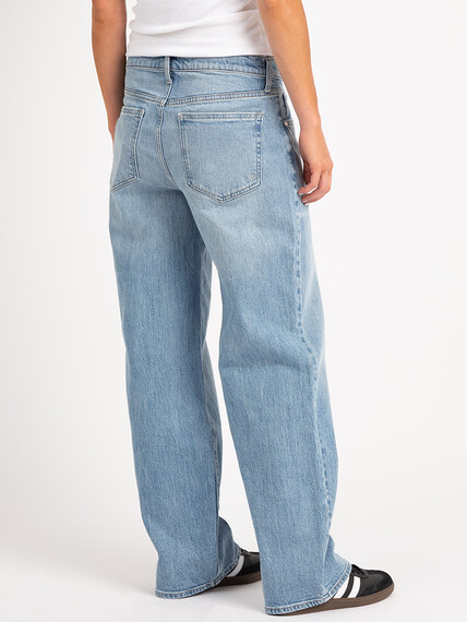 slouchy straight jeans slouchy straight jeans Image 3