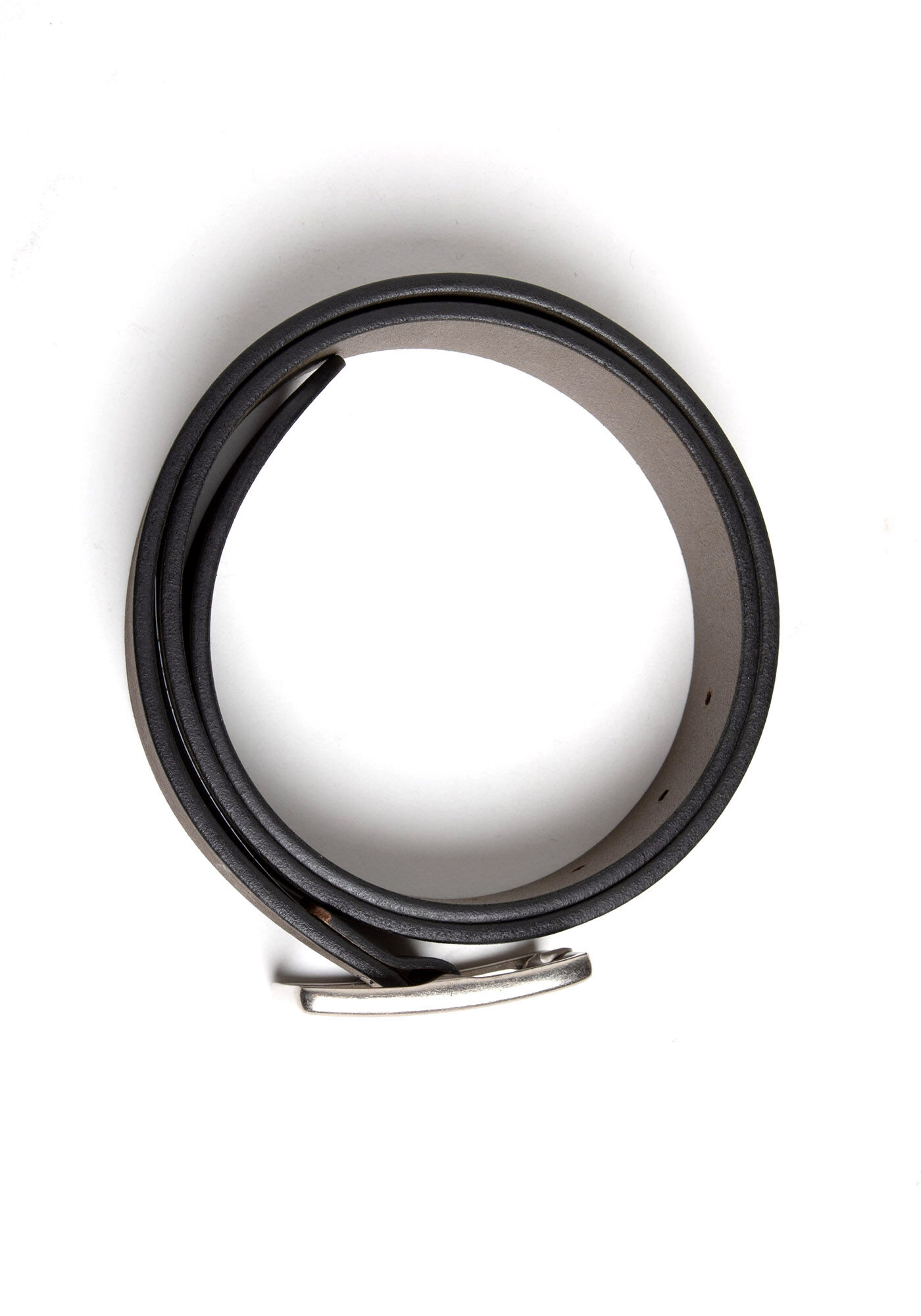 men's belt with nubuck leather Image 4