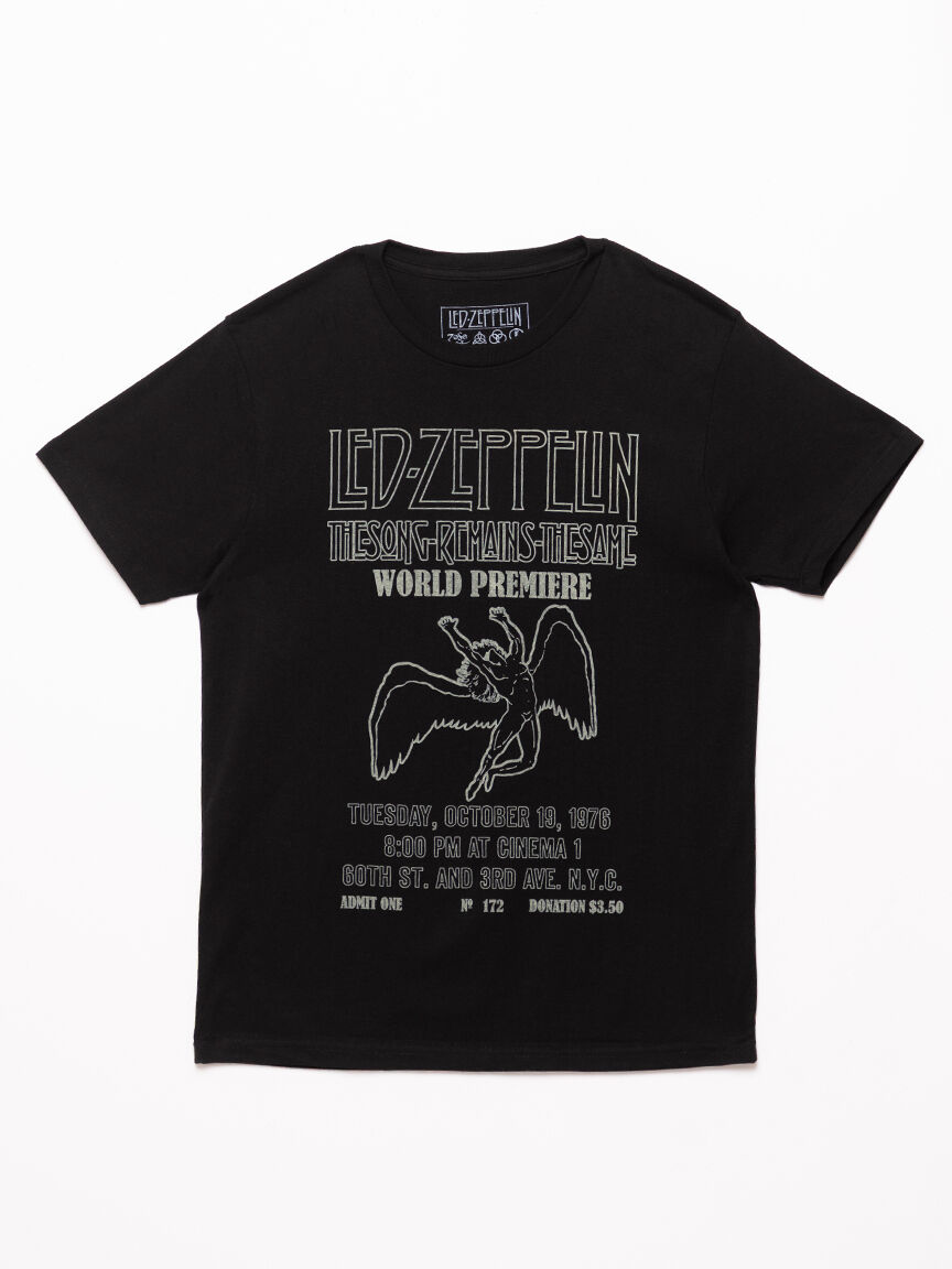 unisex led zepplin graphic tee