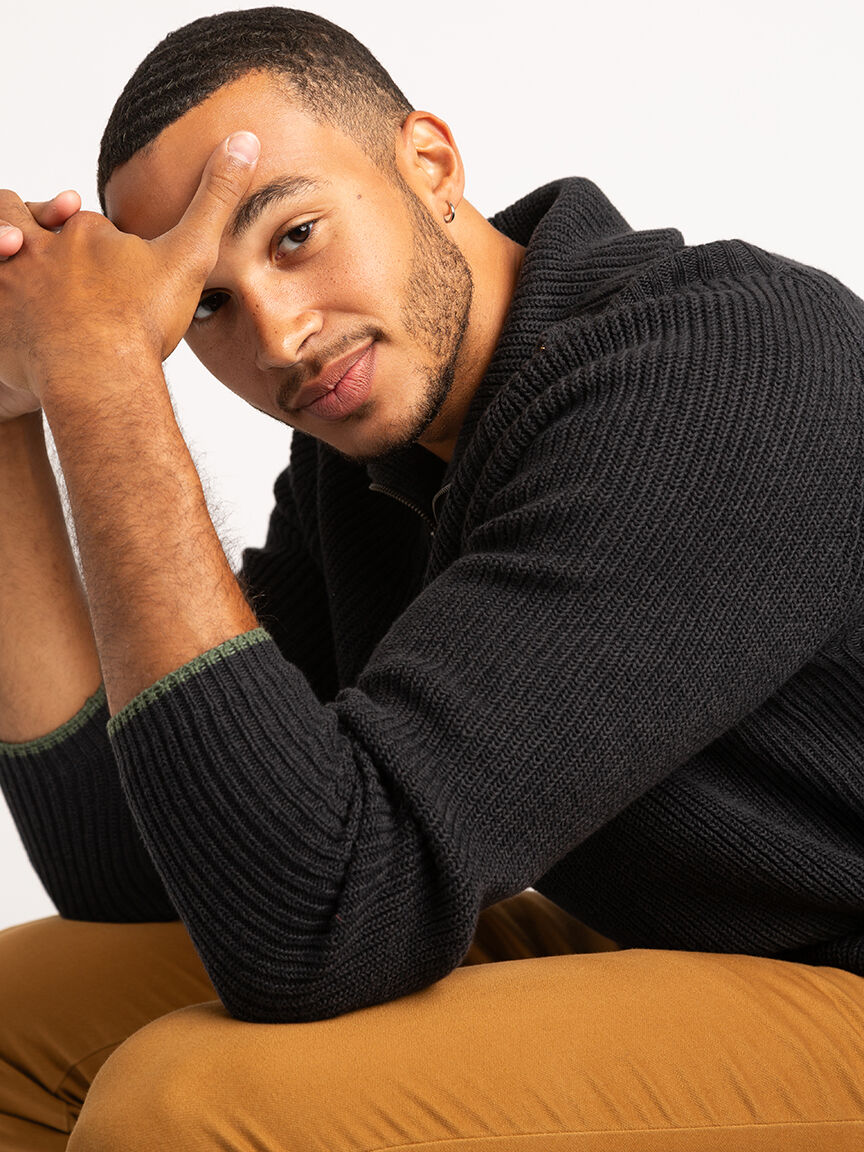 patrick 1/4 zip pullover Image 1