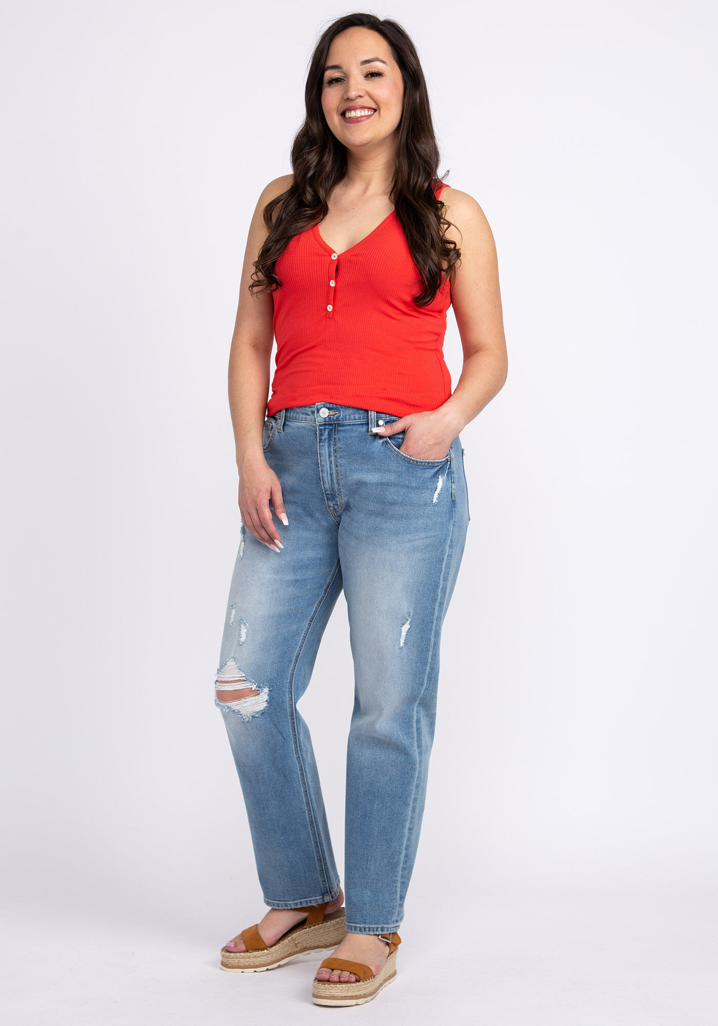 yolanda v-neck tank top Image 3