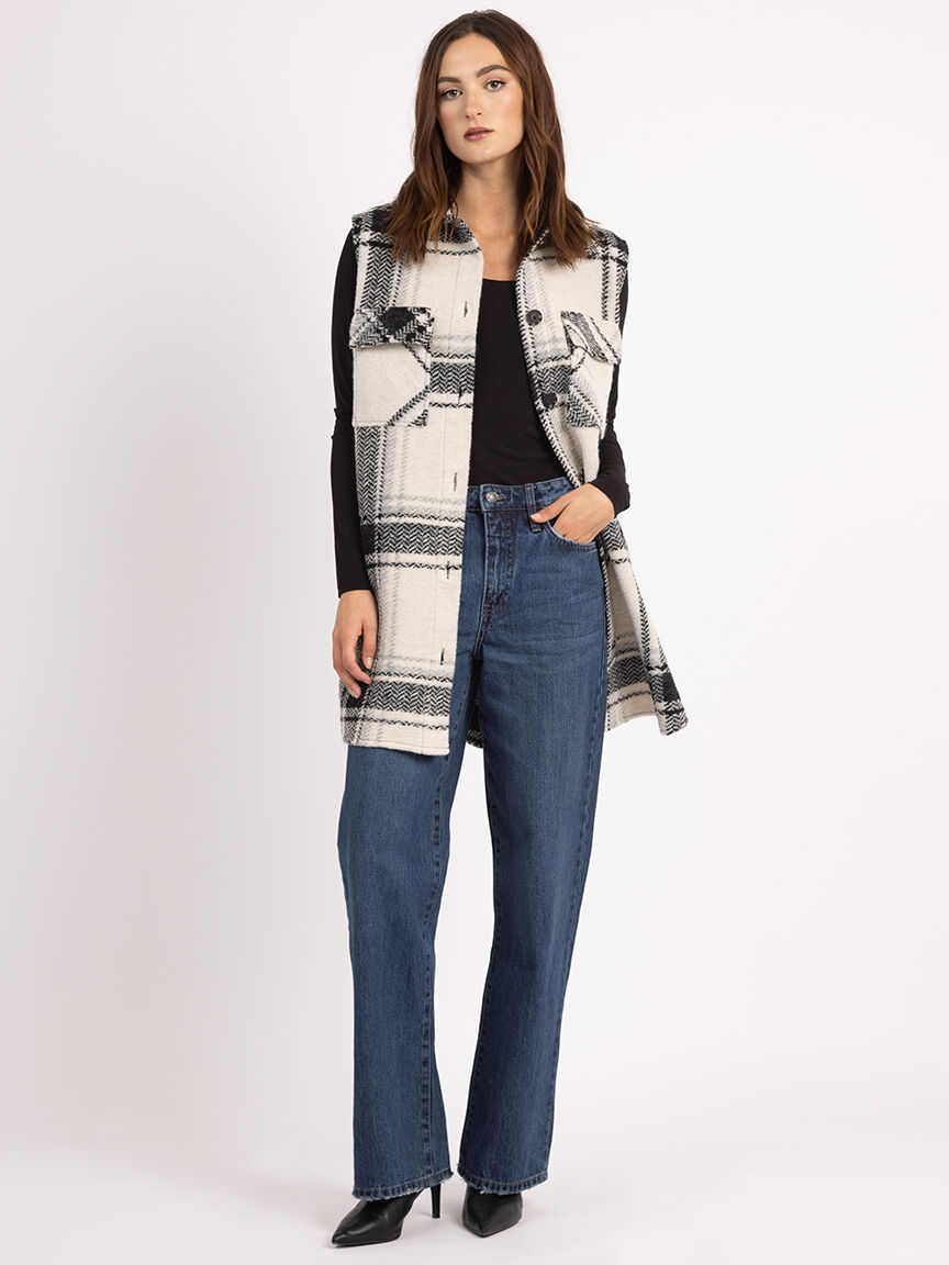 semira long vest Image 5