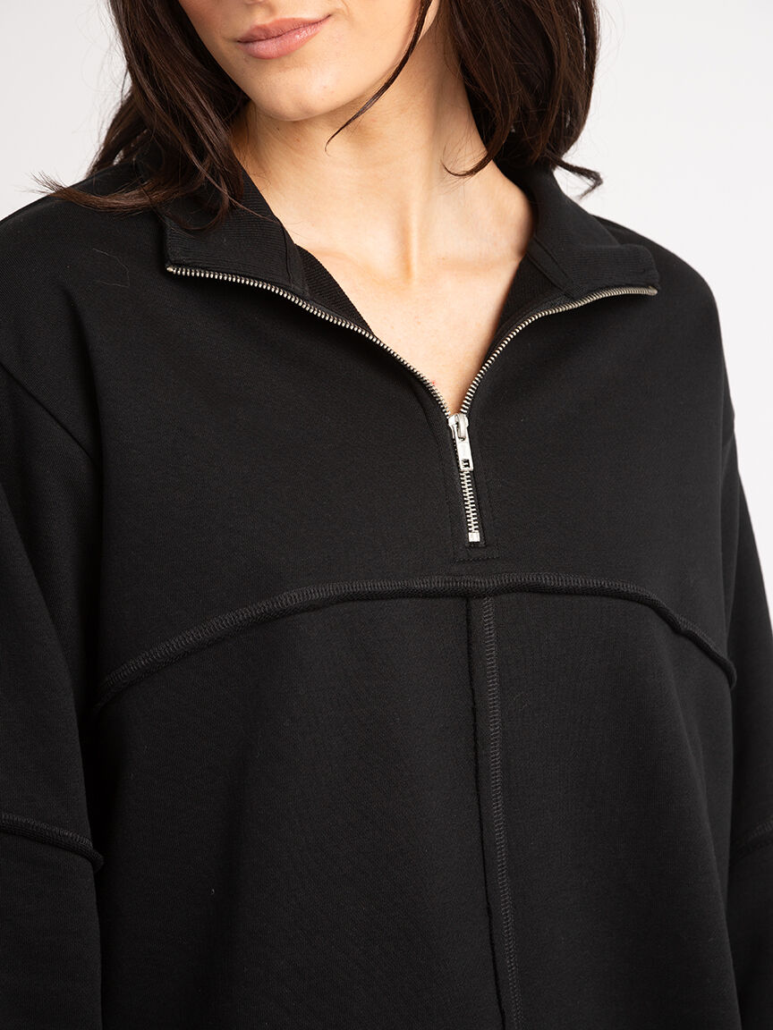 carilee 1/4 zip popover Image 5