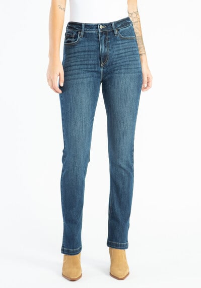 high rise bootcut jeans Image 2