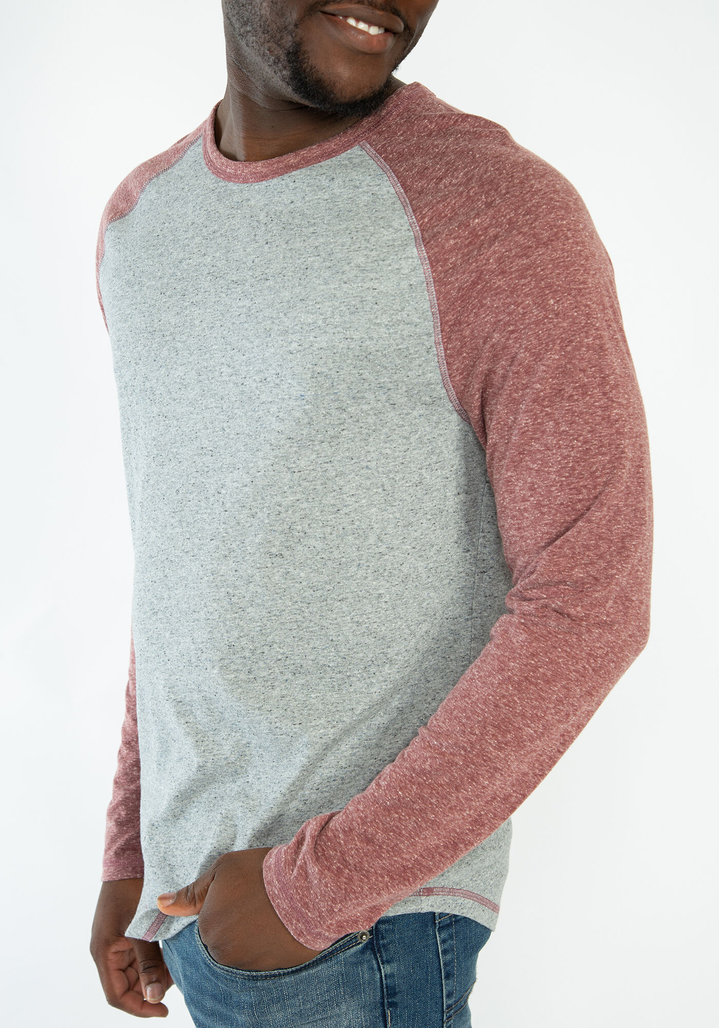 ellis snow wash baseball shirt Image 5