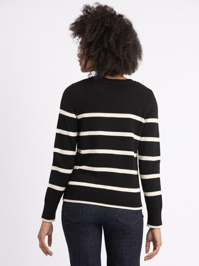 liesel crew neck stripe sweater liesel crew neck stripe sweater