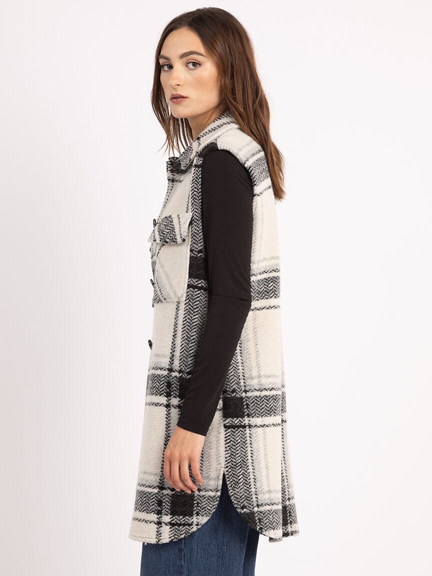 semira long vest Image 3