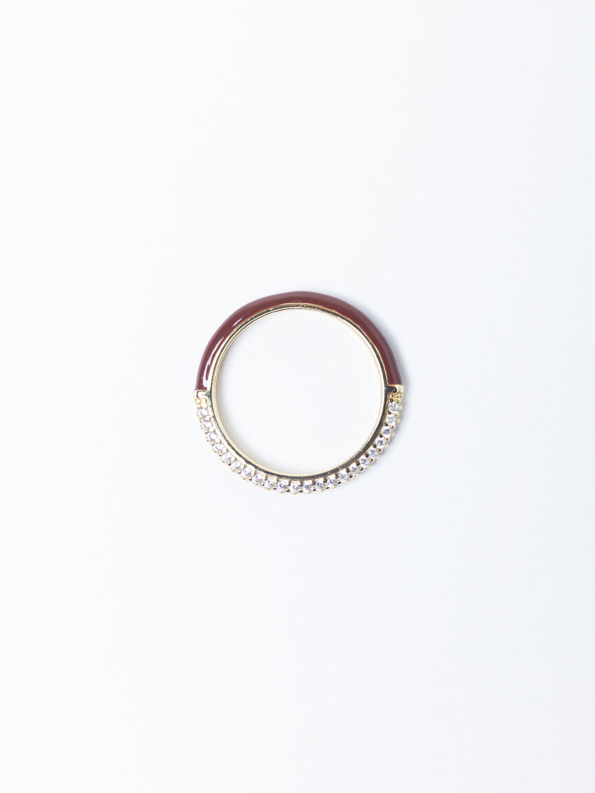 candy enamel ring cocoa