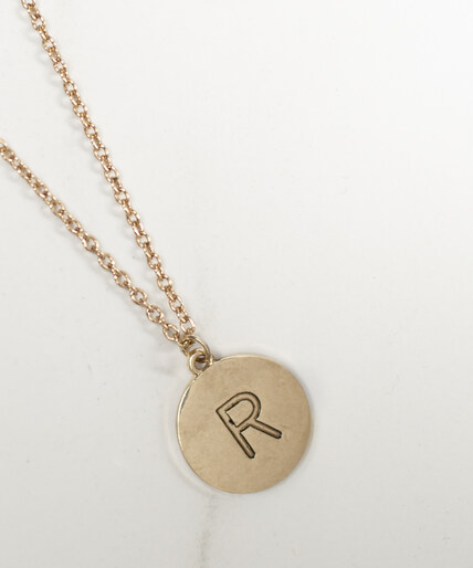 initial necklace - r Image 2