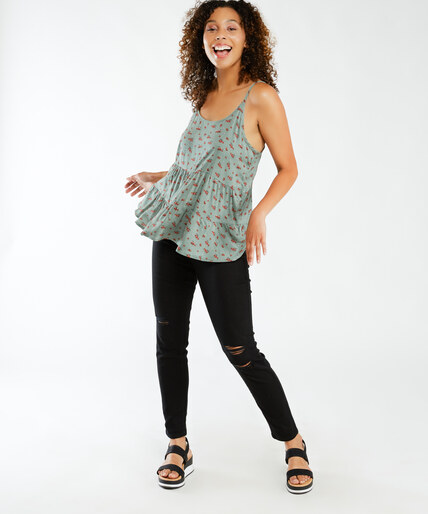 printed tiered camisole t4484 Image 5