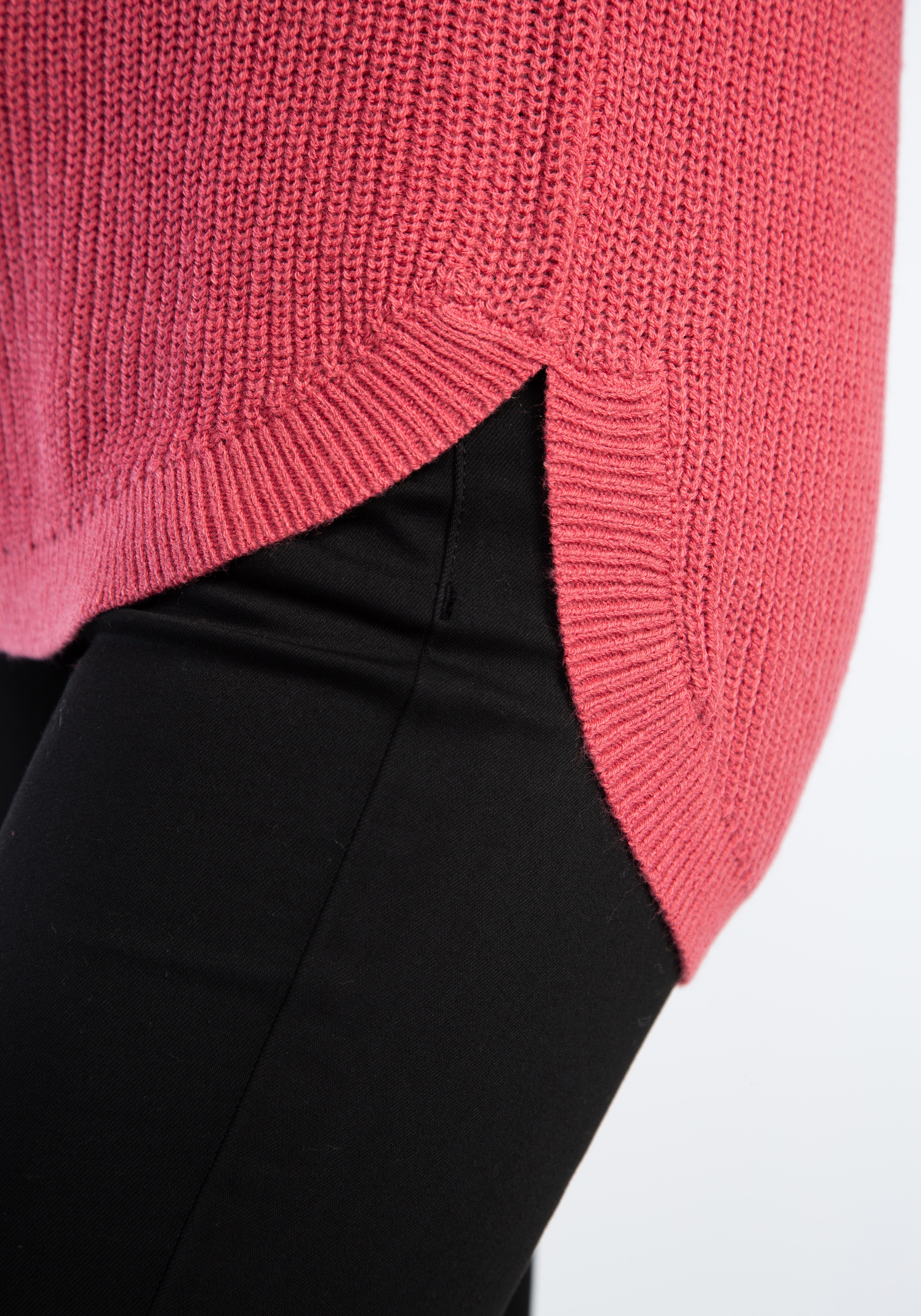 maxine v neck pointelle sleeve popover Image 6