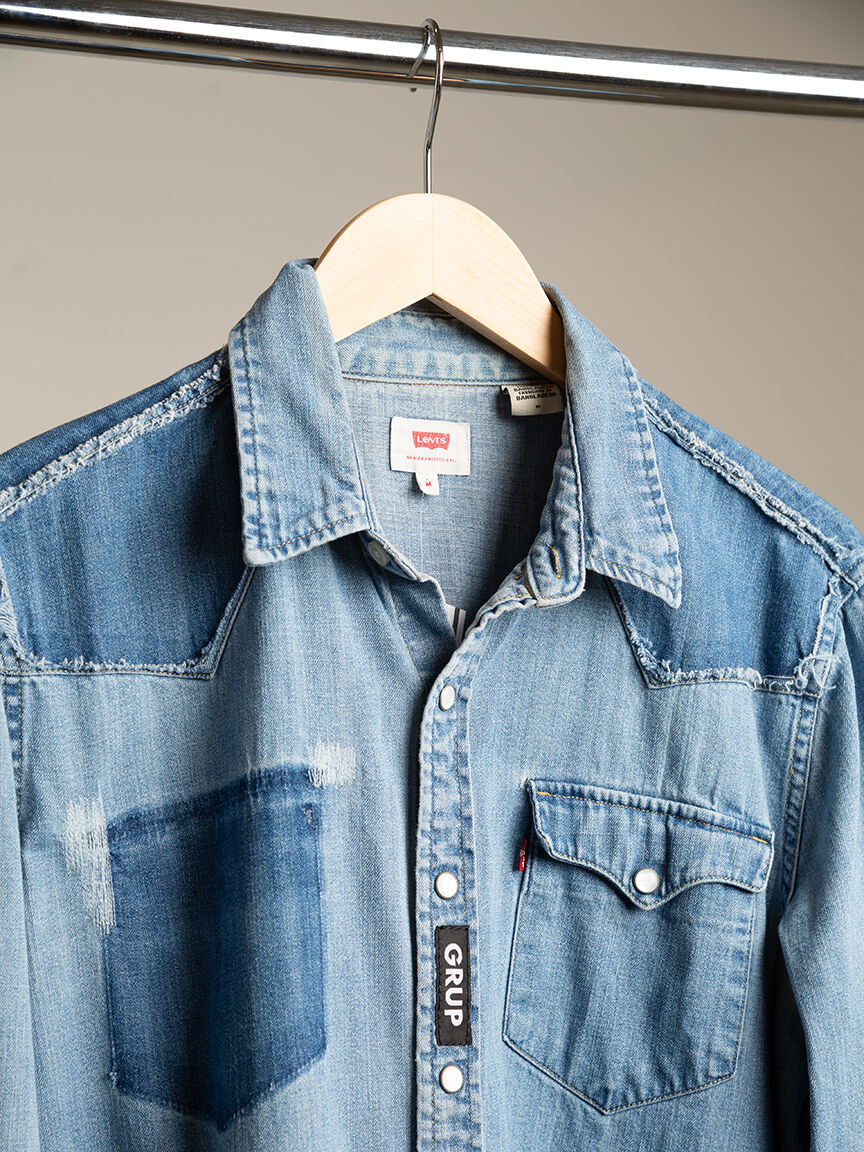 levi's western shirt Image 3