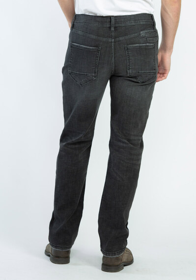 relaxed straight leg tech jean Image 2