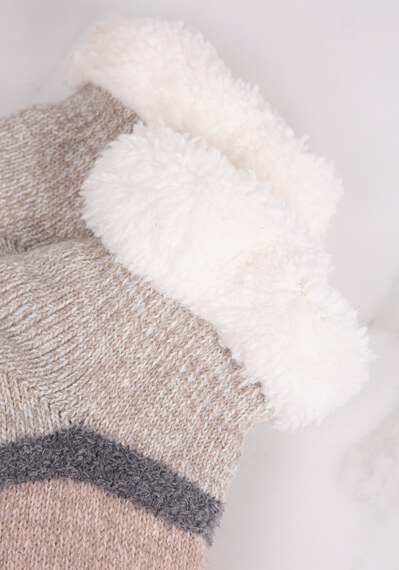 plaid short slipper sock Image 2