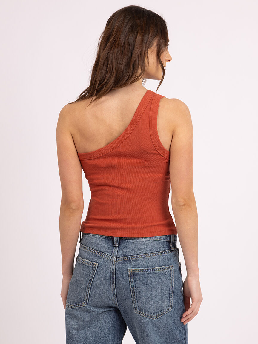 bernice 1 shoulder tank top
