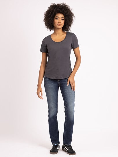 saige scoop neck t-shirt saige scoop neck t-shirt