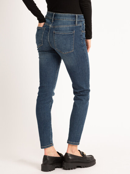 mid rise skinny jeans Image 3